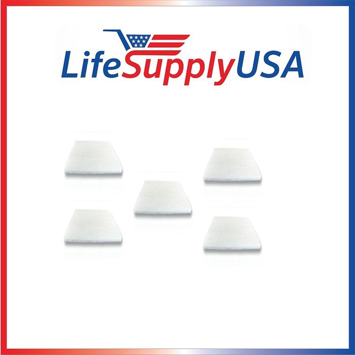 5 Pack Replacement Pre-Filter Pads - Compare To Iqair PF40 - Designed & Engineered By Vacuum Savings