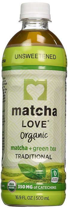 Matcha Love Organic Matcha and Green Tea, Traditional, 16.9 Ounce (Pack of 12) N6