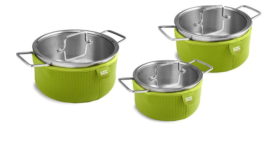 Kuhn Rikon Cook and Serve Colori 4-Quart Casserole, Red N4