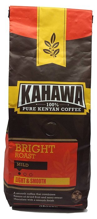 KAHAWA Kenya Coffee, Dark Roast, Ground Coffee, 100% Arabica Coffee, Kenya AA, Specialty Coffee, Premium Coffee... N4