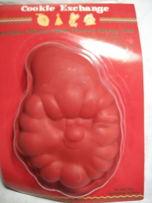 Silicon Mini Cake Pan Santa Face Shape