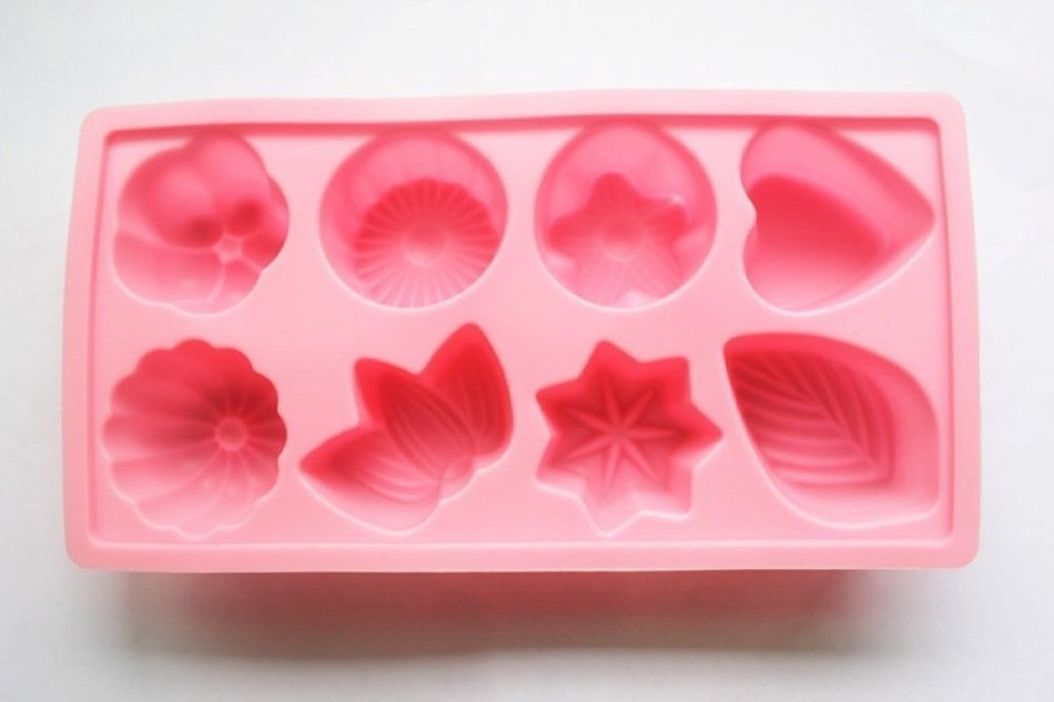 Leegoal (TM) 6 Cavity Snowflake Silicone Non Stick Cake Bread Mold Chocolate Jelly Candy Baking Mould N12