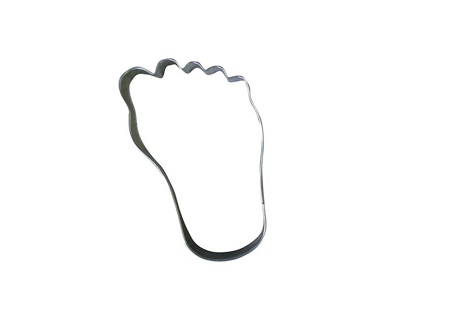 3 Baby Shower Cookie Cutters - Baby Onesie 3.5 Inch, Footprint 3.5 Inch, Carriage 4 Inch N4