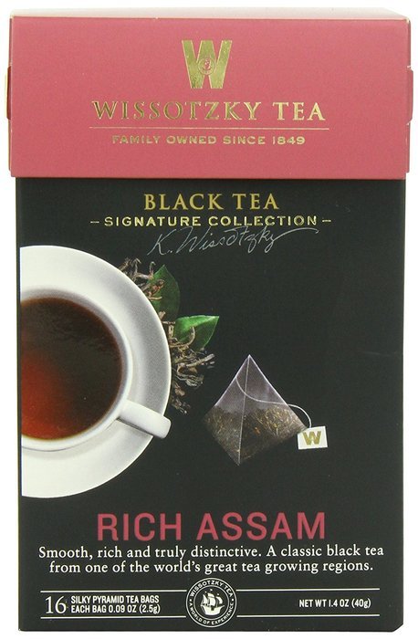 Wissotzky Tea Signature Collection Nana Mint with Ginger and Lemon Tea, 1.4 Ounce (16 Count) N17