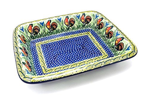 Polish Pottery Baker - Lasagna - Unikat Signature U2663
