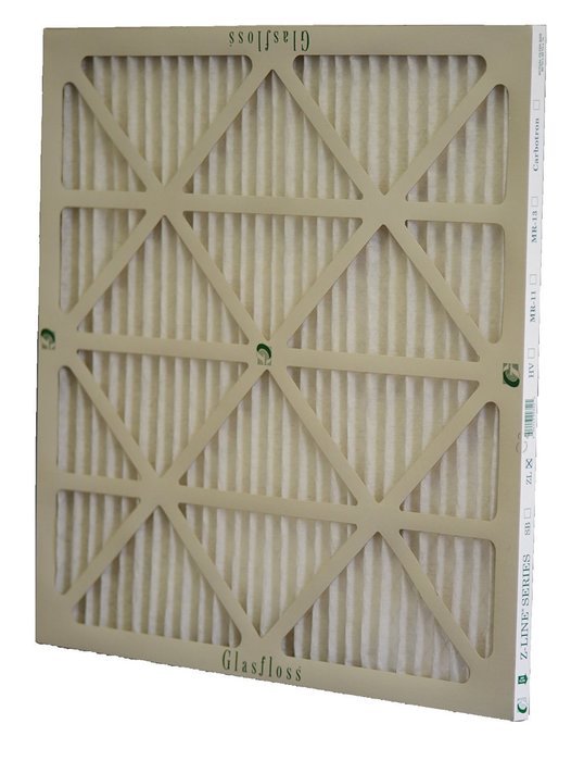 Glasfloss Industries ZLP16254 Z-Line Series ZL MERV 10 Pleated Filter, 6-Case