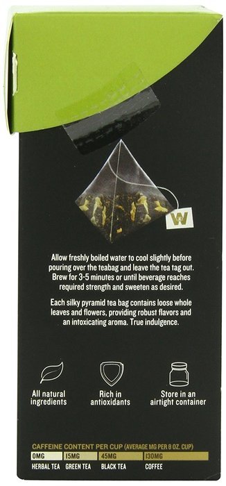Wissotzky Tea Signature Collection Nana Mint with Ginger and Lemon Tea, 1.4 Ounce (16 Count) N30