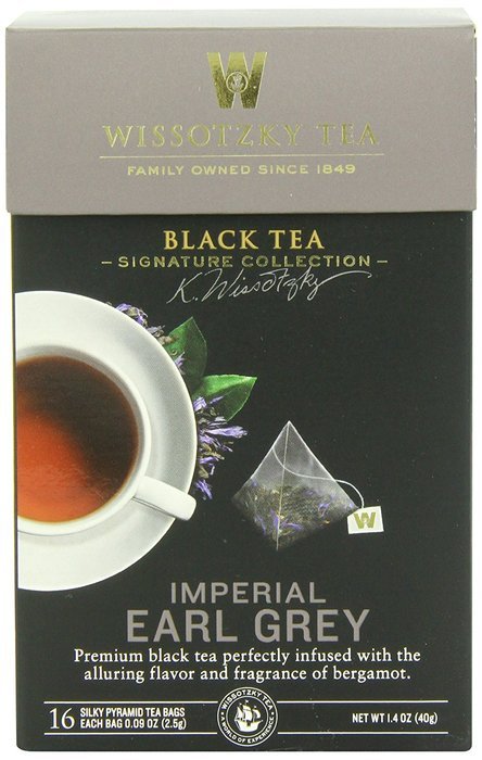 Wissotzky Tea Signature Collection Nana Mint with Ginger and Lemon Tea, 1.4 Ounce (16 Count) N33