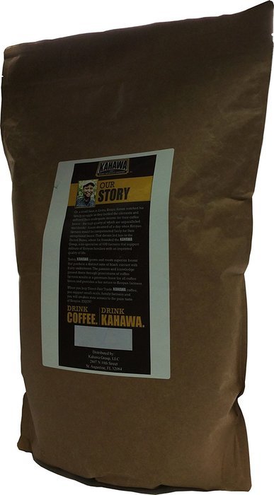 KAHAWA Kenya Coffee, Dark Roast, Ground Coffee, 100% Arabica Coffee, Kenya AA, Specialty Coffee, Premium Coffee... N15