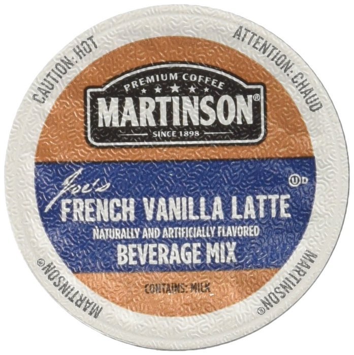 Martinson Latte, French Vanilla, 24 Single Serve RealCups