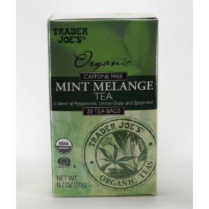 Trader Joe's Organic Caffeine Free Mint Melange Tea (20 Tea Bags)