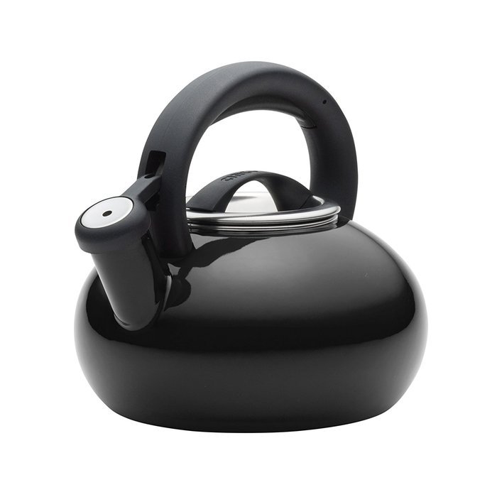 Circulon Teakettles Sunrise Whistling Teakettle, 1 1/2-Quart, Navy Blue N8