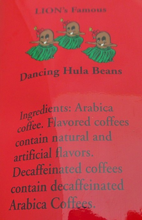 Lion Kona Gold Premium 10% Kona Coffee Blend 24 Oz. Whole Bean N4