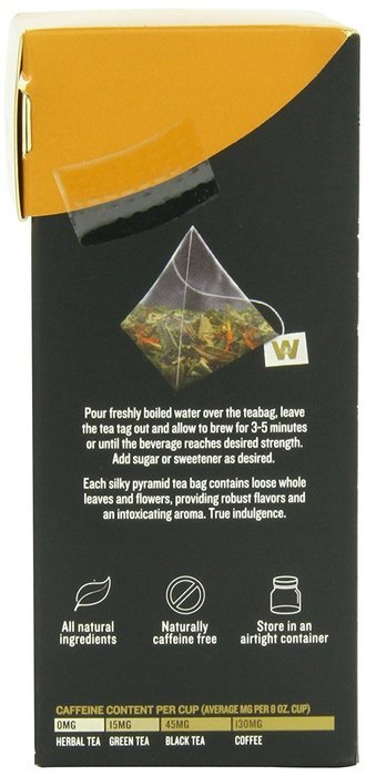 Wissotzky Tea Signature Collection Nana Mint with Ginger and Lemon Tea, 1.4 Ounce (16 Count) N40