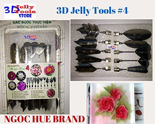 3d Gelatin Art Tools - Type 4 - 3d Jelly Cake Tools - 10 Pcs/set