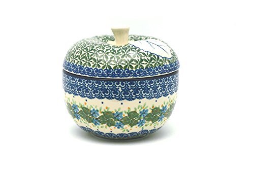 Polish Pottery Apple Baker - Large - Ivy Trail