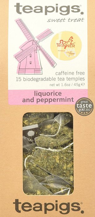 Teapigs Whole Leaf Tea (Liquorice & Mint, 15 temples) N2