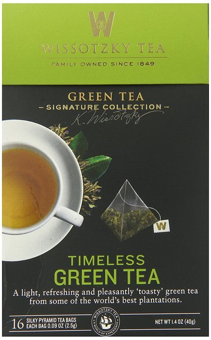 Wissotzky Tea Signature Collection Nana Mint with Ginger and Lemon Tea, 1.4 Ounce (16 Count) N46