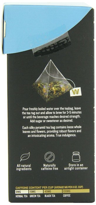 Wissotzky Tea Signature Collection Nana Mint with Ginger and Lemon Tea, 1.4 Ounce (16 Count) N47