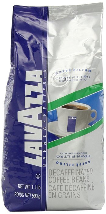 Lavazza Gran Filtro Decaffinated - Whole Bean Coffee, 1.1-Pound Bag