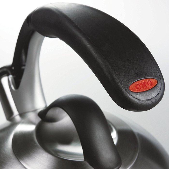 OXO Good Grips Pick Me Up Tea Kettle, Brushed Stainless N3