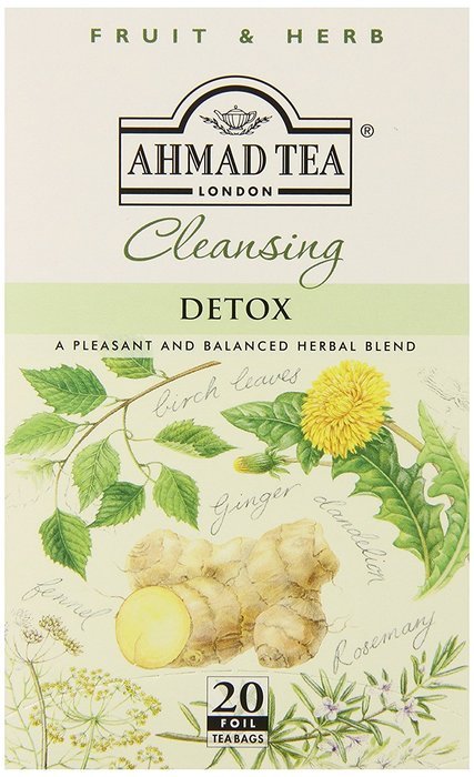 Ahmad Tea Detox, 20 Count (Pack Of 6)