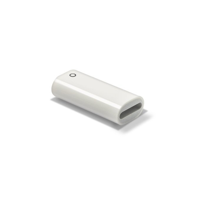 TechMatte Apple Pencil Lightning Cable Charging Adapter for iPad Pro Female to Female Connector (.75 Inches) N2