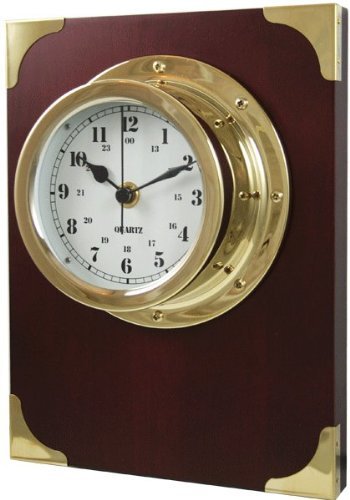 Ambient Weather GL152-1D Single Instrument Wall Mount Display for GL152 Series Nautical Weather Time, Tide and...