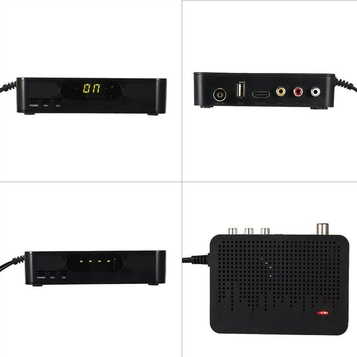 Vipwind K3 DVB-T2 Set Top Box Digital Video Broadcasting Terrestrial Receiver Full HD 1080P Digital H.264 MPEG4... N5