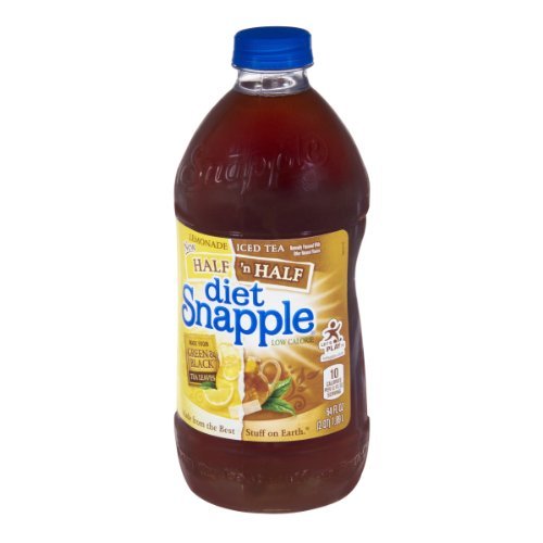Snapple Diet Half 'n Half Lemonade Tea, 64 oz (pack of 8)
