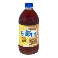 Snapple Diet Half 'n Half Lemonade Tea, 64 oz (pack of 8) N2