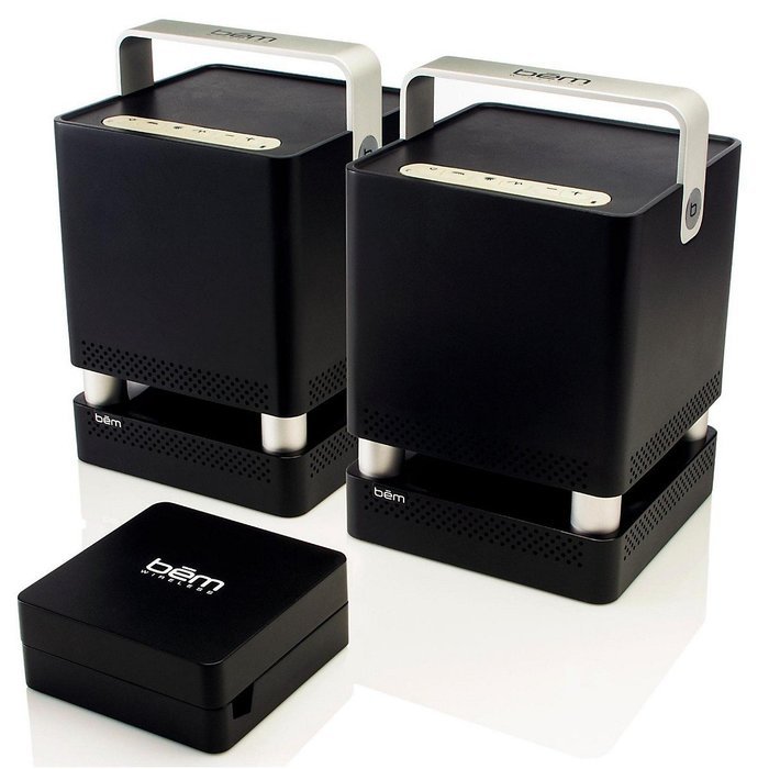 BEM Wireless HL2502C Party Block 2 set Speaker System Black N3