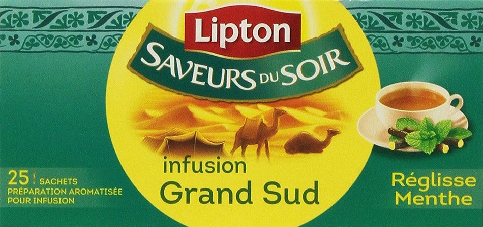 Lipton Saveurs du Soir French Tisane 25 sachets