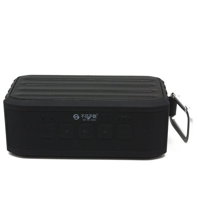 Antonso BV370 Cuboid Sport Outdoor Portable Waterproof Bluetooth 4.0 Loud Speaker Amplifier with Passive Bass... N18