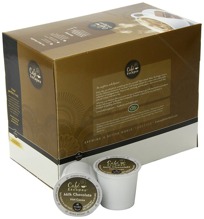 Caf&eacute; Escapes Chai Latte, K-Cup Portion Count for Keurig Brewers, 24-Count N17