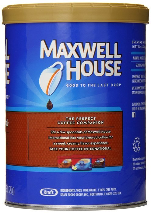 Maxwell House Ground Coffee, Original Roast, 11.5 Ounce