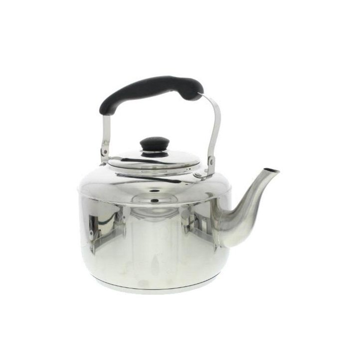 Martha Stewart Stainless Steel 4 Qt Tea Kettle Silver