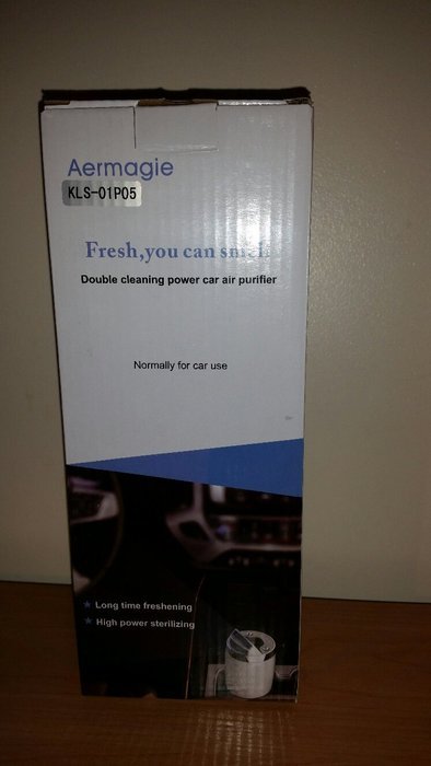 Hs Air Car Freshener, Car Air Cleaner & Purifier, Lasts 8 Months! Filters Pet & Smoke Odors, Warranty, Natural... N2