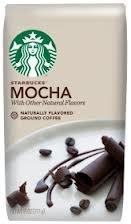 Starbucks Mocha Flavored Ground Coffee 11oz (Pack of 2)