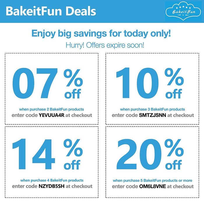BakeitFun Silicone Baking Mat With Measurements and Circles, Half Sheet 16.5" x 11", Red N6