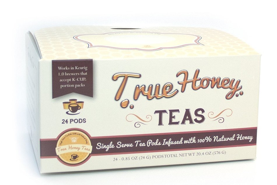 Honey Infused Darjeeling Single Serve Tea for Keurig K-Cup Brewers (Box of 24) N3