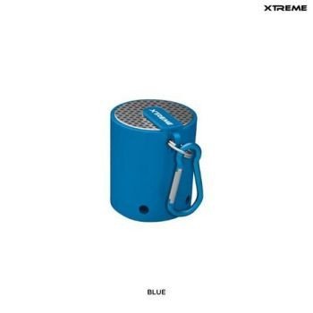 Mini Bluetooth Speaker By Xtreme, Travel Size, Rechargeable, Blue