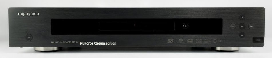 NuForce BDP-93 Extreme Edition (3D Blu-ray Disc Player based on OPPO BDP-93)- Region A