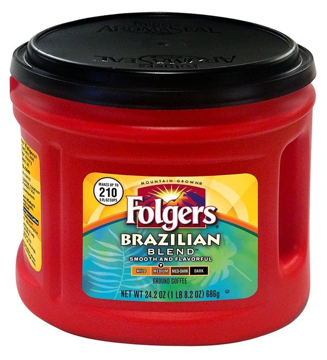 Folgers Brazilian Blend Coffee, 24.2 Ounce N3