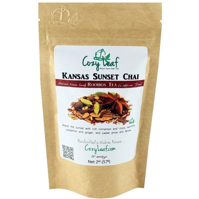 Cozy Leaf Gourmet Artisan Tea Blend Herbal Tea, Sleep Ease N18