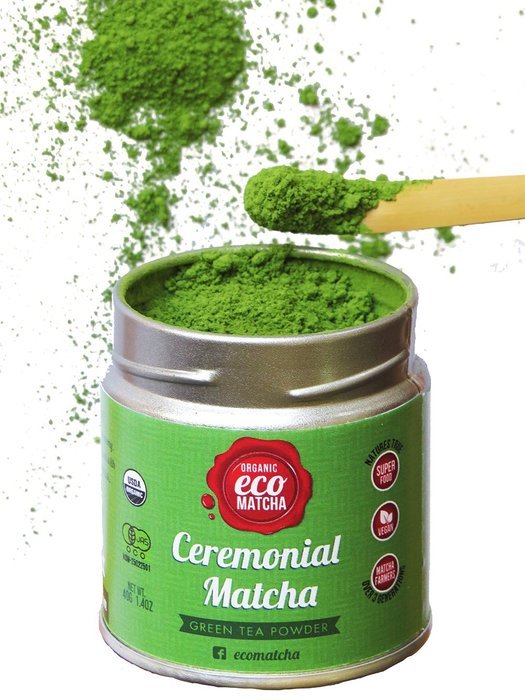 Ceremonial Grade Matcha Green Tea Powder 40g &ndash; USDA Certified Organic - MADE IN KYOTO JAPAN By eco heed. N5