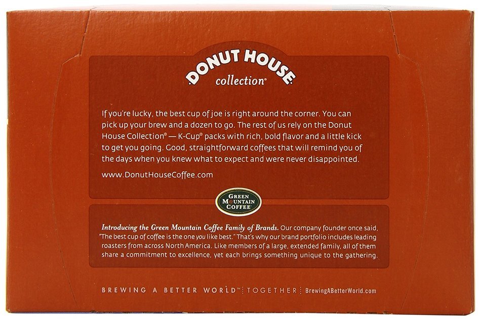 Donut House Collection Donut House Decaf, Keurig K-Cups, 24-Count N8