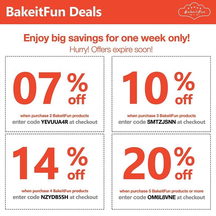 BakeitFun Silicone Baking Mat With Measurements and Circles, Half Sheet 16.5" x 11", Red N9