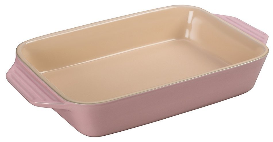 Le Creuset Stoneware Rectangular Dish, 12.5 by 8.25-Inch, Marseille