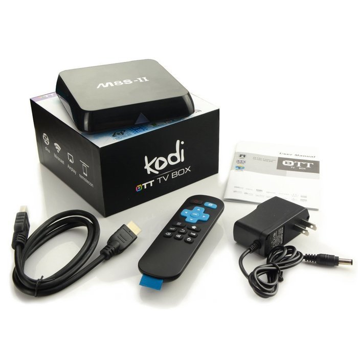 Apltch&reg; 2016 New M8S-II Android TV BOX 4K Kodi Youtube Apps Pre-installed,Amlogic S905 Quad Core Smart Media Player... N2
